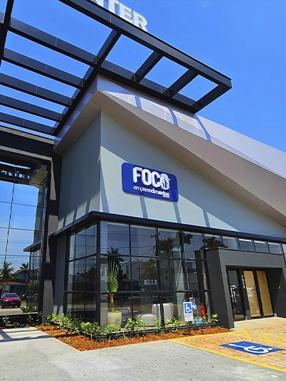 Fachada da Foco Negócios Imobiliários